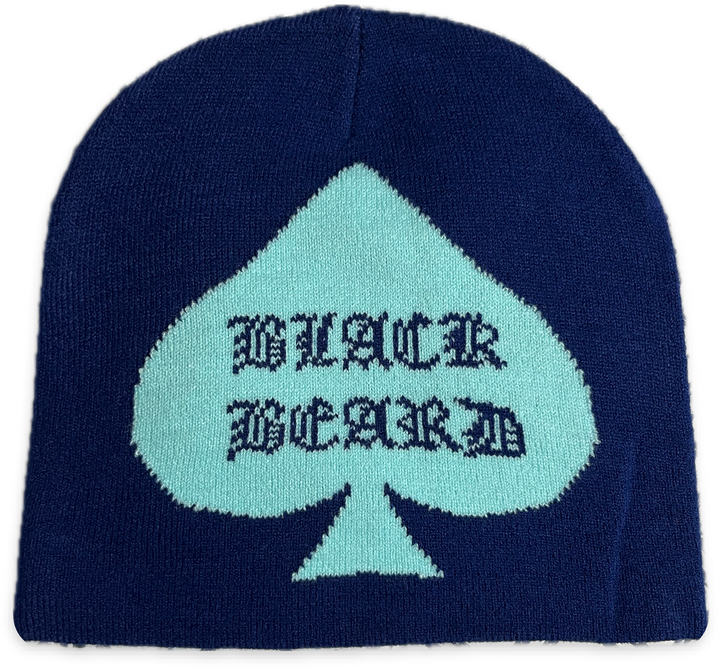 NAVY BABY BLUE BEANIE